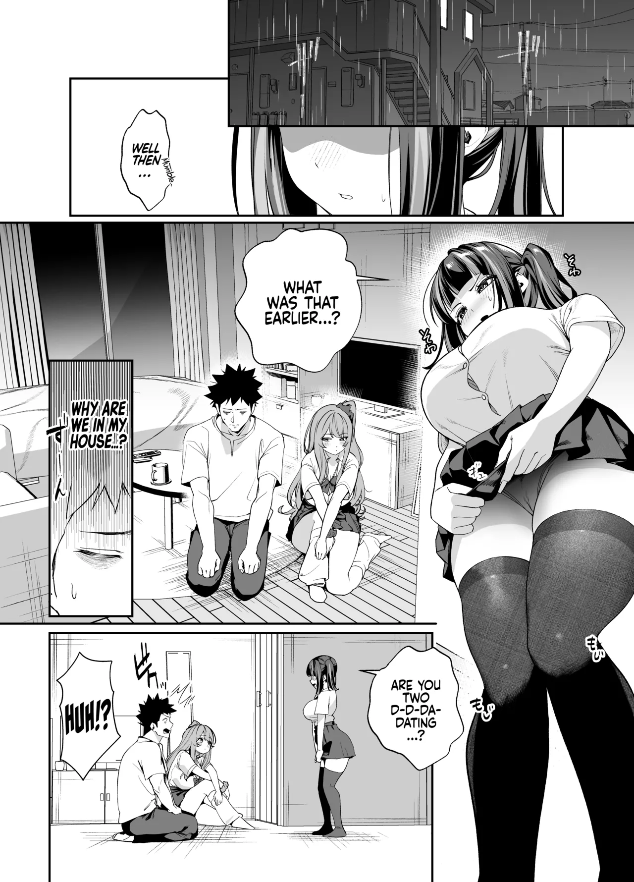 Hentai Manga Comic-Can We stay at your Place Tonight Senpai? 2-Read-17